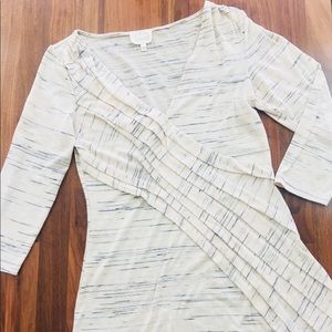 Anthropologie Deletta Pleated Top, Size Small.